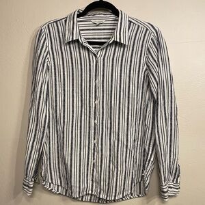Lucky Button Down Striped Shirt S
